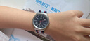 斯沃琪（Swatch）瑞士手表 Skin lrony系列 優(yōu)雅時(shí)尚石英腕表 海藍(lán)條紋 SS07S148 曬單實(shí)拍圖