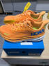 HOKA ONE ONECLIFTON 9 男女克里夫頓9厚底透氣跑鞋 橙色  40.5 曬單實(shí)拍圖