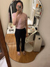 lululemon丨All It Takes女士運(yùn)動 T恤 *羅紋Nulu? LW3GV0S 朦朧粉 M /8 曬單實(shí)拍圖