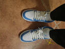 耐克NIKE男休閑鞋喬丹AJ1大學(xué)藍(lán) JORDAN1運(yùn)動(dòng)鞋 FZ2138-114白藍(lán)44 曬單實(shí)拍圖