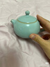 雅瓷[中秋禮物]汝窯陶瓷茶水分離杯家用帶蓋帶中漏辦公室泡茶杯同心杯 汝窯同心杯290ml1只 曬單實(shí)拍圖