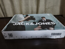 杰克·瓊斯（JACK&JONES）25年男裝T恤男夏季T恤舒適男士短袖涼感多色上衣純色水洗不易走形 海軍藍(lán)E38 M 175 曬單實(shí)拍圖