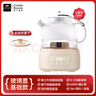 World Kitchen康寧養生壺全玻璃恒溫壺煮茶壺煮茶器1L辦公室家用花茶壺燒水壺電熱水壺（升級標準款+全玻璃蓋） 曬單實(shí)拍圖