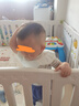 babycare嬰兒口水巾透氣薄款純棉新生兒圍嘴寶寶紗布圍嘴鯨魚樂(lè)車3條裝 曬單實(shí)拍圖