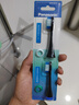 松下（Panasonic）電動(dòng)牙刷頭  替換刷頭 適配于EW-DC12 DC70 DC72 DC20 WEW09290 WEW09170（黑色2支裝） 曬單實(shí)拍圖