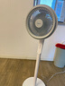 美的（Midea）電風(fēng)扇 空氣循環(huán)扇家用立式落地大風(fēng)力搖頭落地扇電扇桌面臺扇輕音低噪小風(fēng)扇 FGA24TS 曬單實拍圖