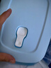 特百惠（Tupperware）開(kāi)學(xué)季學(xué)生上班族可微波加熱便當(dāng)盒便攜密封長(zhǎng)方飯盒1L馬卡藍(lán) 曬單實(shí)拍圖