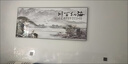 八駿圖客廳裝飾畫(huà)新中式馬到成功掛畫(huà)沙發(fā)背景墻壁畫(huà)辦公室國畫(huà) 八駿全圖-A 140*60【晶瓷畫(huà)+鋁合金邊框】 默認發(fā)黑色邊框，需要金框請下單備注 曬單實(shí)拍圖