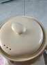 小熊（Bear）砂鍋白墩墩煲湯鍋耐高溫不開裂4.5L大寬口燉鍋陶瓷鍋【蓮姐同款】 曬單實拍圖