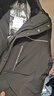 卡賓男裝 90鴨絨羽絨服秋冬新款寬松保暖外套工裝街頭舒適H 煤黑色01 L /175/50 曬單實拍圖