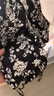 歌莉婭連衣裙女春季新款設(shè)計(jì)感黑白印花吊帶裙氣質(zhì)長裙1C2R4K640 83D黑底印花 L 曬單實(shí)拍圖