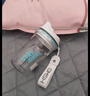 cica搖搖杯蛋白粉健身運動(dòng)水杯男女士tritan塑料攪拌水杯子夏季耐高溫 （進(jìn)口Tritan材質(zhì)）白色 420ml 曬單實(shí)拍圖