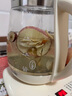 九陽(yáng)（Joyoung）0膠水養(yǎng)生壺 1.5L煮茶器 玻璃花茶壺 316不銹鋼燒水壺電熱水壺 WY301 曬單實(shí)拍圖