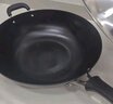 愛(ài)仕達(dá)（ASD）炒鍋鑄鐵鍋不銹無(wú)涂層平底炒菜鍋34cm燃?xì)怆姶艩t通用WG8334QB 曬單實(shí)拍圖