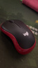 羅技（Logitech）M186無線鼠標辦公對稱鼠標辦公輕音便攜筆記本臺式電腦光電鼠標商務(wù)帶2.4g接收器辦公用品WF13B M186 黑色紅邊【包裝升級】無線 曬單實拍圖