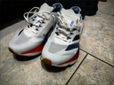 adidas ADIZERO BOSTON 12超輕馬拉松玻纖柱專業(yè)競(jìng)訓(xùn)跑鞋阿迪達(dá)斯   亮白/深藍(lán)/純寶石紅   40.5 曬單實(shí)拍圖