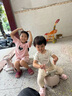 AULDEY奧迪雙鉆兒童扭扭車1-3歲寶寶溜溜車大人可坐玩具滑行車搖擺車 櫻花粉+推把+拖斗+牽引繩+電池 奧迪雙鉆正品音樂燈光加長座椅 曬單實拍圖