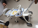 smartstroller遛娃神器嬰兒推車可坐可躺輕便折疊雙向高景觀0-6歲用寶寶溜娃車 月光灰(鋁合金車架+3D舒適透氣) 曬單實(shí)拍圖