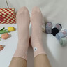 立形計襪子女秋冬季【100%純棉】10A抗菌防臭厚款吸汗透氣中筒全棉女 曬單實(shí)拍圖