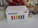 京東京造5號電池24節(jié)彩虹裝  五號電池堿性超性能無鉛無汞 適用血壓計(jì)/血糖儀/指紋鎖/遙控器/兒童玩具 曬單實(shí)拍圖