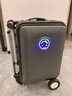 Airwheel愛爾威電動(dòng)行李箱可騎行拉桿箱可坐可代步鋁框箱包20英寸登機(jī)箱 曬單實(shí)拍圖