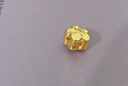 周大福 佳期小桃花吊墜黃金轉運珠(工費120)約2.15g F217845 曬單實(shí)拍圖