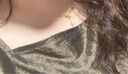 央創(chuàng)時(shí)尚【中國(guó)黃金授權(quán)】銀項(xiàng)鏈女生延長(zhǎng)鏈簡(jiǎn)約生日禮物送女友閨蜜S925 曬單實(shí)拍圖