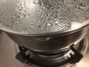 三四鋼雪平鍋奶鍋煮泡面鍋小湯鍋316L不銹鋼20cm食品級(jí)一體成型加厚3812 曬單實(shí)拍圖