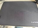 CAPERE(鎧雷)防水尼龍鼠標墊考杜拉粗面中性墊電腦外設競技游戲墊 防水墊小號黑色【1代】350x250x3mm 曬單實(shí)拍圖