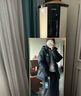 駱駝火山PRO鵝絨服情侶款面包服2025新款鵝絨速暖羽絨服連帽防風(fēng)外套 幻影黑 L 曬單實(shí)拍圖