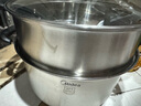 美的（Midea）蒸鍋304不銹鋼蒸煮兩用湯鍋饅頭包子家用蒸籠鍋禮品 曬單實(shí)拍圖