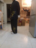 2025年秋季太極服男女刺繡龍?zhí)珮O拳八段錦練功服比賽演出練功服 黑色 S （100-120斤） 曬單實(shí)拍圖