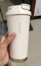 富光拾喜保溫杯咖啡杯316L不銹鋼男女士不銹鋼水杯便攜車載杯子白色520ml 曬單實拍圖