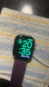 Apple/蘋果 Watch Series 10 智能手表GPS款42毫米玫瑰金色鋁金屬表殼梅子色回環(huán)式運動表帶MX1X3CH/B 曬單實拍圖
