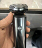 超人【七夕情人節(jié)禮物】剃須刀電動刮胡刀男士車載充電式便攜大功率剃胡須子刀全身水洗RS7350銀  曬單實拍圖