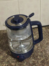 美的（Midea）養(yǎng)生壺 1L大容量一體式噴淋煮茶器蒸煮茶壺 辦公室煮茶燒水一體機(jī) 304不銹鋼花茶白茶ZC10S01 曬單實(shí)拍圖