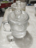 喜碧（Scybe）茶杯耐熱玻璃杯辦公杯玻璃茶杯帶蓋把手杯玻璃水杯格隆380ml 2只 曬單實(shí)拍圖