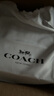 蔻馳（COACH）經(jīng)典標志DAY 暗扣托特包單肩包大容量復古斜挎包早秋女包 B4/棕黃色 焦糖色（新版） 曬單實(shí)拍圖