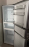 美的（Midea）三門(mén)249家用電冰箱小型三開(kāi)門(mén)無(wú)霜變頻一級能效多門(mén)宿舍租房以舊換新小冰箱MR-249WTPE國家補貼 曬單實(shí)拍圖
