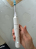 羅曼（ROAMAN）電動(dòng)牙刷牙醫推薦48000高振頻深度清潔送情侶成人女朋友男士專(zhuān)用教師節禮物2刷頭政府補貼T3小米白 曬單實(shí)拍圖