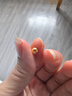 喜上眉梢足金999轉運珠3D硬金拋光面珠磨砂路路通DIY配飾散珠送禮女 4mm古法【約0.75g】多顆重版 曬單實(shí)拍圖