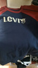 Levi's李維斯兒童套裝男女童套裝秋季新款套頭衛衣長(cháng)褲2件套衣服 深靛藍 130 /64 【建議身高116-122cm】 曬單實(shí)拍圖