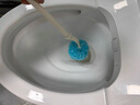馬桶刷家用無(wú)死角日本進(jìn)口刷頭長(cháng)柄衛生間洗廁所刷子套裝清潔神器 【抗菌】軟毛馬桶刷帶底座2個(gè) 曬單實(shí)拍圖