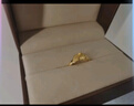 周生生黃金戒指 無(wú)盡的愛(ài)足金絲帶活口戒生日禮物21071R 計價(jià) 3.35克 曬單實(shí)拍圖