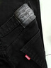 Levi's李維斯25年秋冬新款冬暖系列男士美式 505標準直筒牛仔褲 黑色 34 (32) 曬單實(shí)拍圖