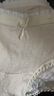 宜而爽100%純棉花朵女士?jì)妊?A抗菌新款全棉大碼透氣三角提臀式底褲女生 黃小花+五角星+黃大花+黃色 4條 XL (120-145斤) 曬單實(shí)拍圖