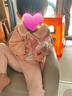 戴維貝拉（DAVE＆BELLA）童裝女童毛衣開(kāi)衫女寶寶針織上衣小童外套2025秋裝新款兒童衣服 橘色【現貨】 90 cm（建議身高80-90cm） 曬單實(shí)拍圖