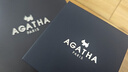 AGATHA/璦嘉莎 人魚(yú)之淚銀耳釘女士 生日禮物送女友閨蜜高級感耳飾 曬單實(shí)拍圖