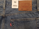 Levi's赤耳設(shè)計(jì)李維斯男士501直筒美式復(fù)古clean fit淺藍(lán)色牛仔褲 煙灰色 32 32 曬單實(shí)拍圖