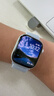 Apple/蘋果 Watch Series 10 智能手表GPS款42毫米銀色鋁金屬表殼青云色回環(huán)式運動表帶MX1L3CH/B 曬單實拍圖